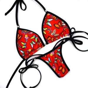 Butterfly Posing Suit (Red)